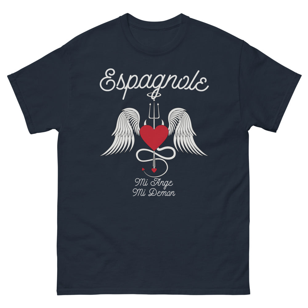 T-shirt Espagne marine - Mi Ange Mi Démon design humoristique