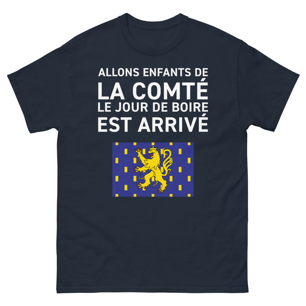 T-shirt Comté marine - Le Jour de Boire Est Arrivé