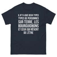 Thumbnail for T-shirt Bourgogne marine - Les Bourguignons et rêveurs