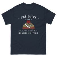 Thumbnail for T-shirt Nouvelle-Calédonie marine - J'ai suivi mon cœur