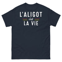 Thumbnail for T-shirt Aveyron marine - L'Aligot c'est la Vie humoristique