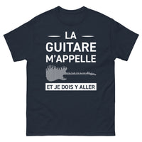 Thumbnail for T-shirt Passion Musique marine - La guitare m'appelle