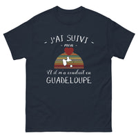 Thumbnail for T-shirt Guadeloupe marine - J'ai suivi mon cœur