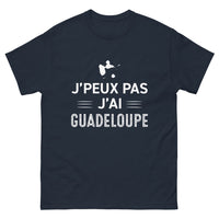 Thumbnail for T-shirt Guadeloupe marine - Je peux pas, j'ai Guadeloupe