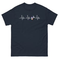 Thumbnail for T-shirt Guadeloupe noir dos - design sombre et élégant