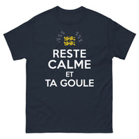 Thumbnail for T-shirt humour régional marine - Reste calme et ta goule