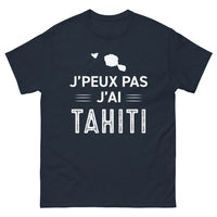 Thumbnail for T-shirt humour Polynésie marine - Je peux pas, j'ai Tahiti