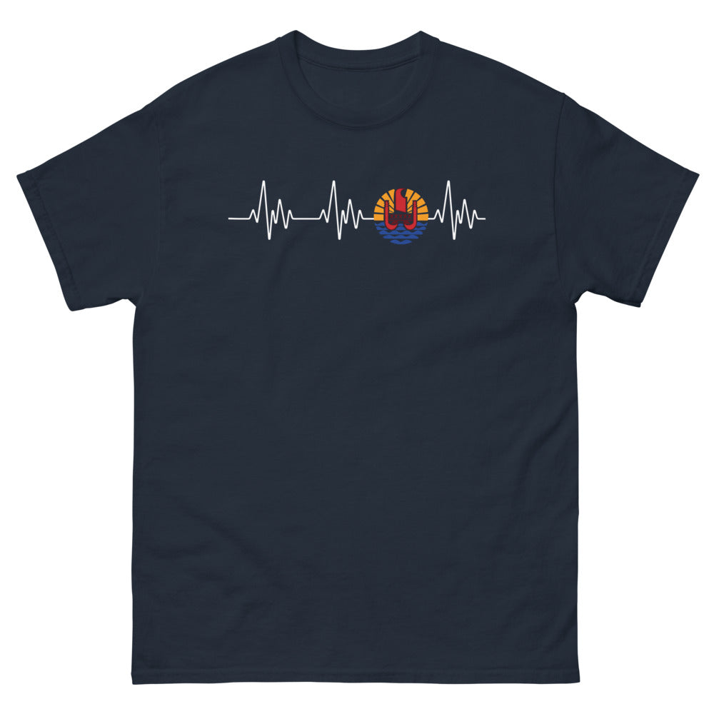 T-shirt Tahiti noir dos - amour des îles
