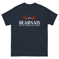 Thumbnail for T-shirt Béarnais marine - Le diable n'aime pas la concurrence