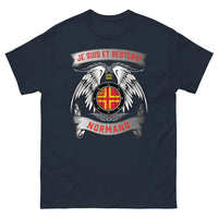 Thumbnail for T-shirt Normandie marine - Je suis et resterai Normand