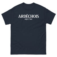 Thumbnail for T-shirt Ardèche marine - hommage tendre à l'Ardèche