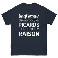 Thumbnail for T-shirt Picardie marine - Les Picards ont toujours raison