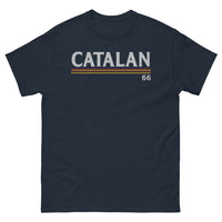Thumbnail for T-shirt Catalogne noir dos - Fierté et humour en design
