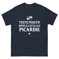 Thumbnail for T-shirt Picardie marine - Testé positif à la bière