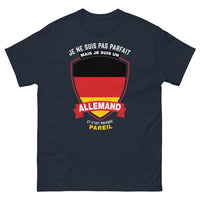Thumbnail for T-shirt Allemagne marine - Je ne suis pas parfait mais je suis un Allemand