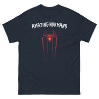 Thumbnail for T-shirt Normand marine - Fierté et humour de la Manche