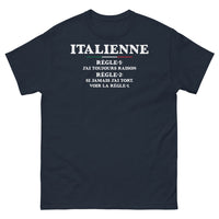 Thumbnail for T-shirt Italie marine - J'ai toujours raison, règle numéro 1