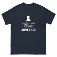 Thumbnail for T-shirt Auvergne marine - Je n'ai pas besoin de thérapie