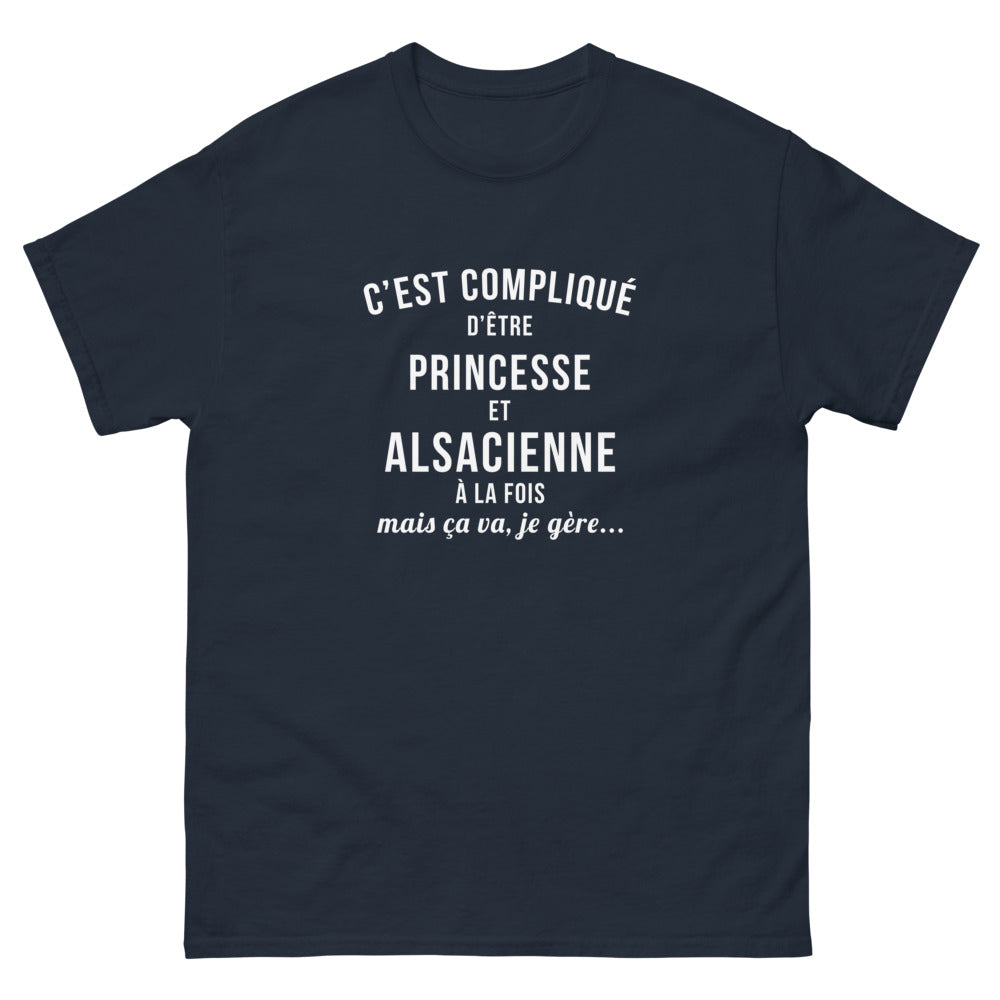 T-shirt Alsace marine - ça va, je gère !