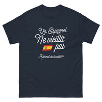 Thumbnail for T-shirt Espagne marine - Un Espagnol prend de la valeur