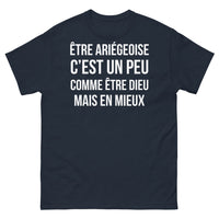 Thumbnail for T-shirt Ariégeoise marine - Dieu en Mieux