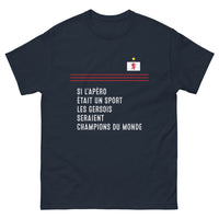 Thumbnail for T-shirt Gersois marine - Si l'apéro était un sport