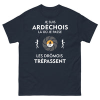 Thumbnail for T-shirt Ardèche marine - Je suis Ardéchois où je passe