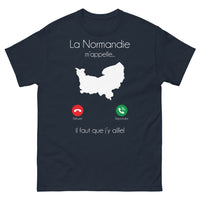 Thumbnail for T-shirt Normandie marine - La Normandie m'appelle, il faut y aller