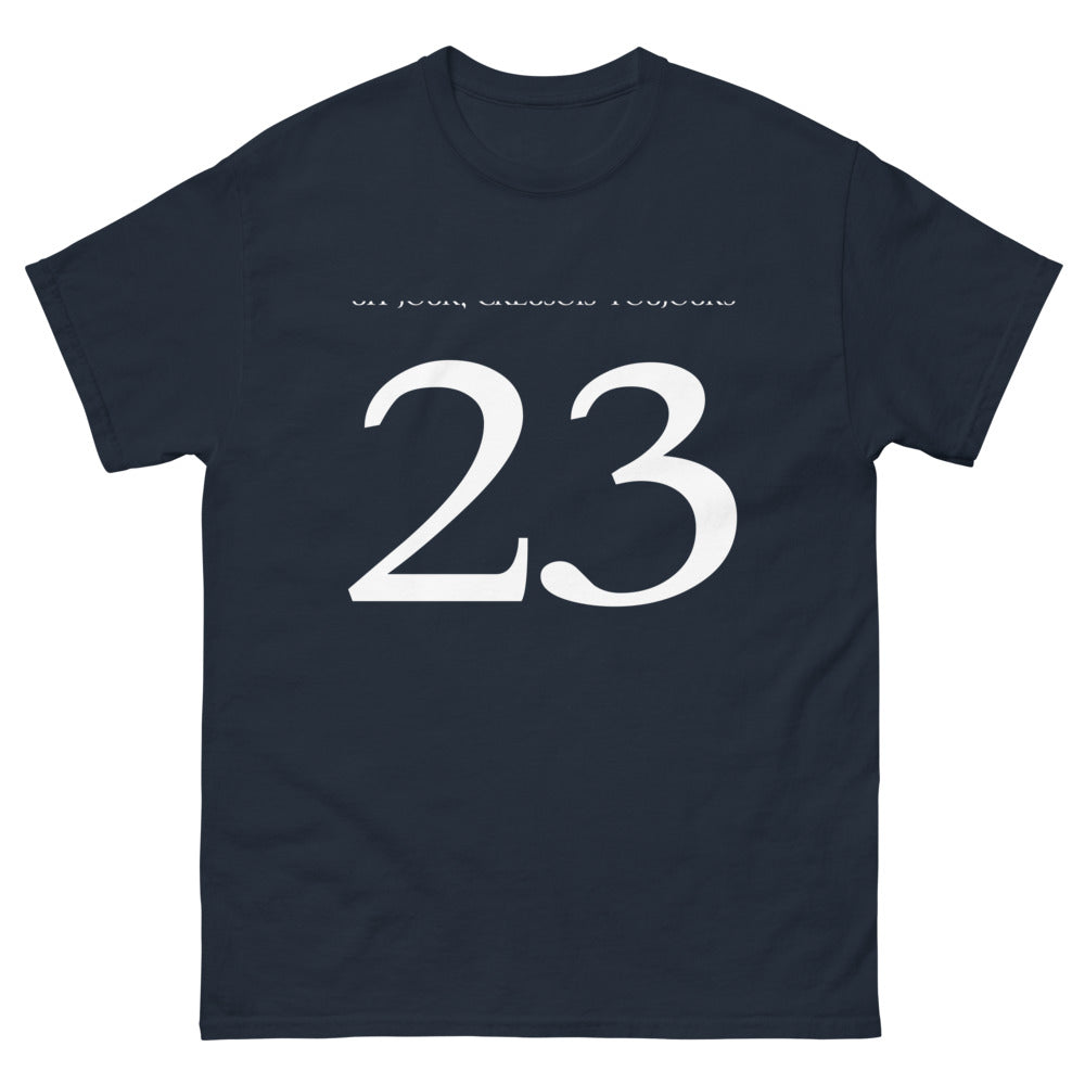 T-shirt Creuse marine - Un Jour Creusois, Toujours Creusois