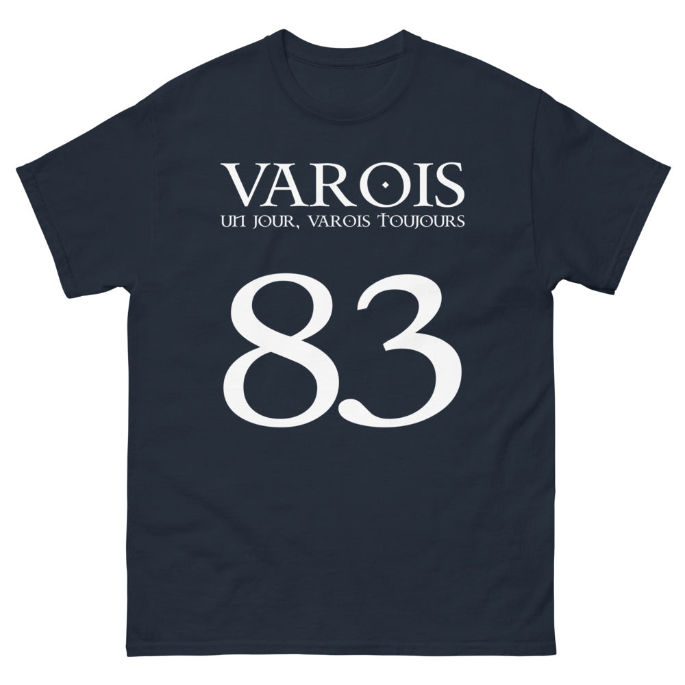 T-shirt Varois marine - Varois un jour, Varois toujours