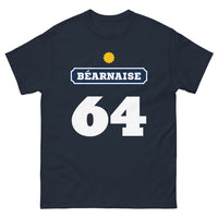 Thumbnail for T-shirt Béarnais marine - Fierté et humour local