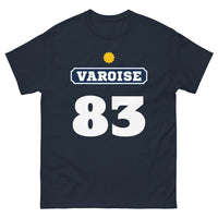 Thumbnail for T-shirt Varois marine - Fier et sombre avec humour