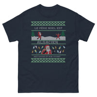 Thumbnail for T-shirt Alsace marine - Père Noël au nez rouge et bon vivant