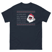 Thumbnail for T-shirt Bretagne marine - Le Père Noël Est Breton