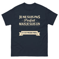 Thumbnail for T-shirt Bretagne marine - Je ne suis pas parfait mais je suis Breton