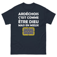 Thumbnail for T-shirt Ardèche marine - L'ultime hommage régional