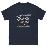 Thumbnail for T-shirt Provence marine - Un Provençal ne Vieillit Pas, il Prend de la Valeur