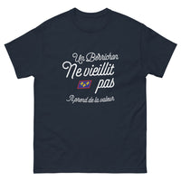 Thumbnail for T-shirt Berry marine - Un Berrichon prend de la valeur