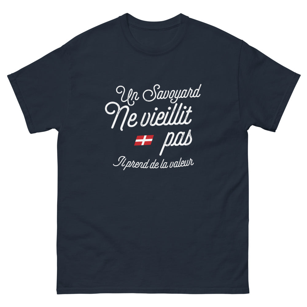 T-shirt Savoyard marine - Le Temps Sublime les Bons