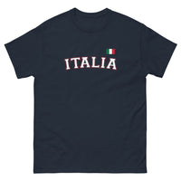 Thumbnail for T-shirt Italie marine - Élégance et fierté des racines