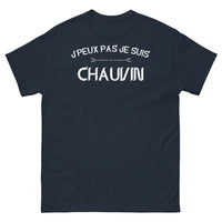 Thumbnail for T-shirt Fierté Régionale marine - Je Peux Pas, Je Suis Chauvin
