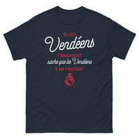 Thumbnail for T-shirt Vendée marine - Si les Vendéens t'énervent, texte humoristique