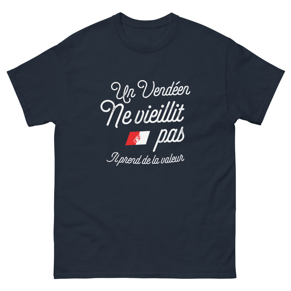 T-shirt Vendée marine - Un Vendéen prend de la valeur