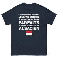 Thumbnail for T-shirt Alsace marine - Les Lorrains leur vie entière