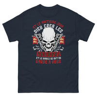 Thumbnail for T-shirt Normands marine - Et le huitième jour Dieu créa les Normands
