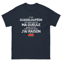 Thumbnail for T-shirt Guadeloupe marine - Fier Défenseur de la Vérité