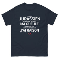 Thumbnail for T-shirt Jurassien marine - Fier de ma vérité