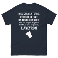 Thumbnail for T-shirt Aveyron marine - L'Aveyron : terre d'histoires et de caractère