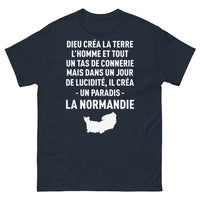 Thumbnail for T-shirt Normandie marine - La Normandie, un coin de paradis