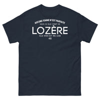 Thumbnail for T-shirt Lozère marine - Aucune femme n'est parfaite